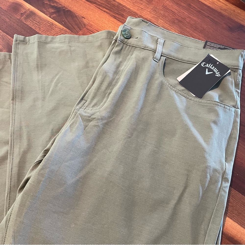 Callaway Men's Green Chinos